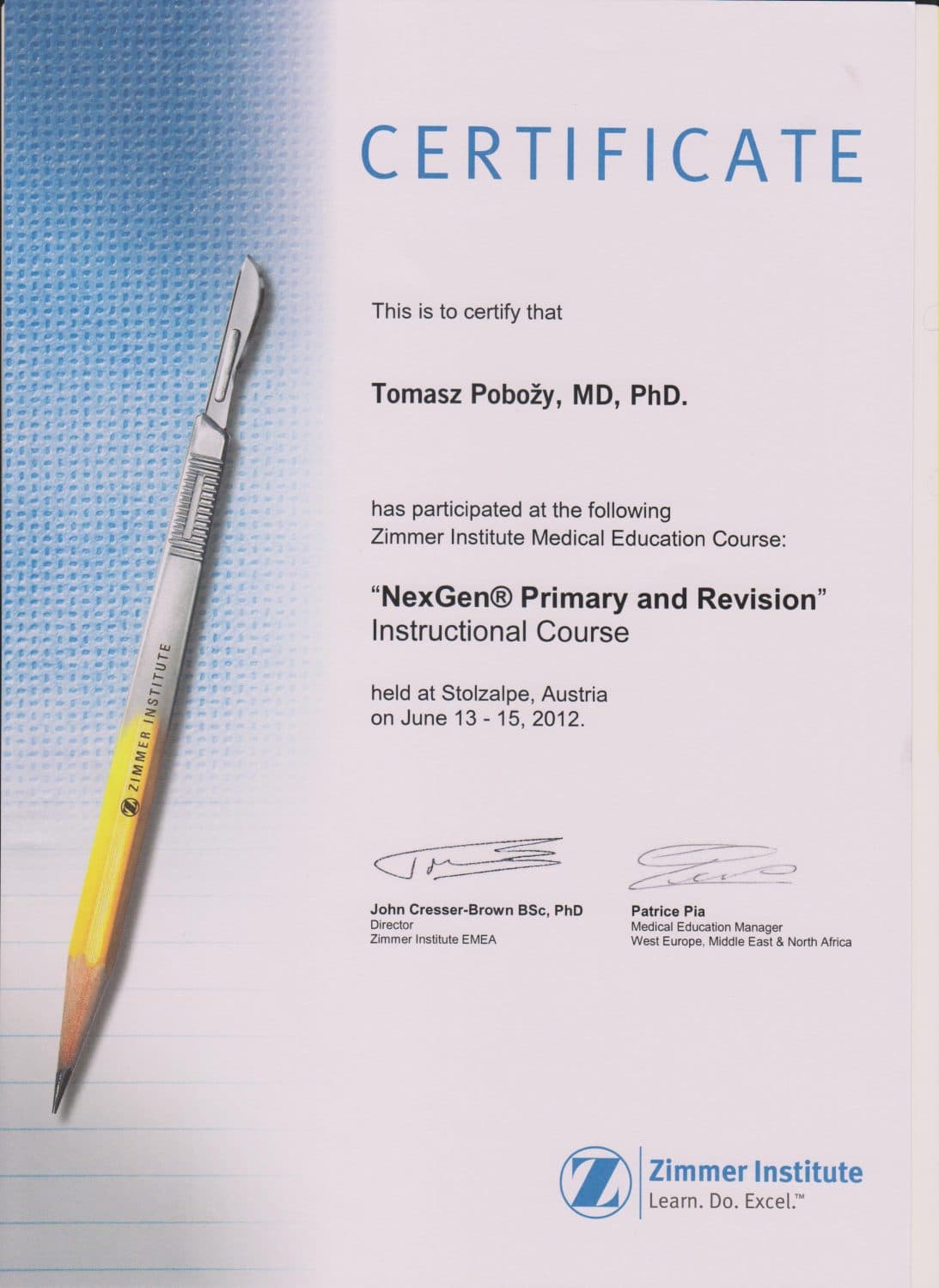 USG narządu ruchu — kurs zaawansowany