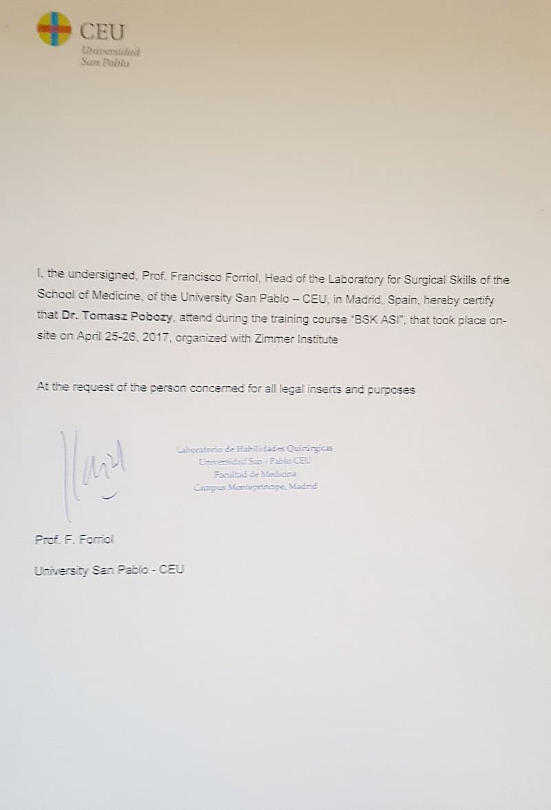 Wiskosuplementacja — protokoły kliniczne